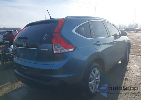 2014 Honda Cr-V Ex-L from USA, damaged, VIN 5J6RM4H70EL080615